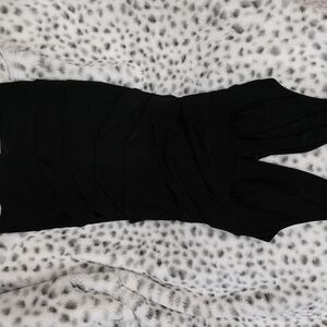 Elegant Black Sleeveless Dress